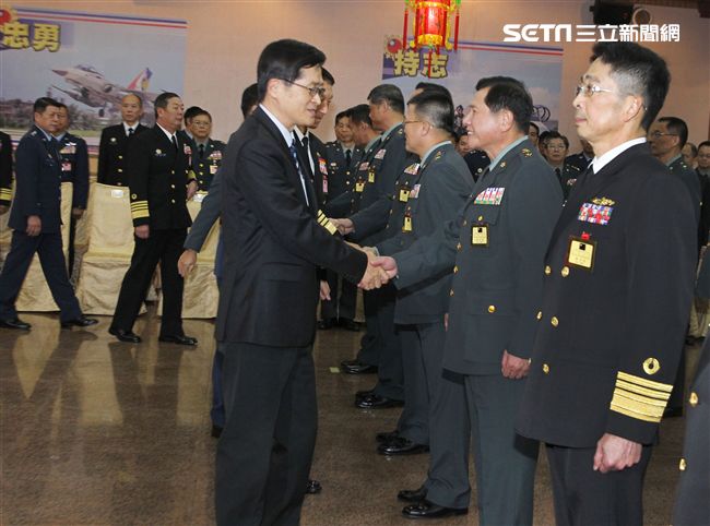 108年上半年陸軍司令部政戰主任簡士偉將官晉任。（記者邱榮吉/攝影）