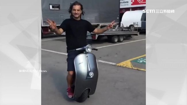 偉士牌電動單輪車？坐著站著都能騎