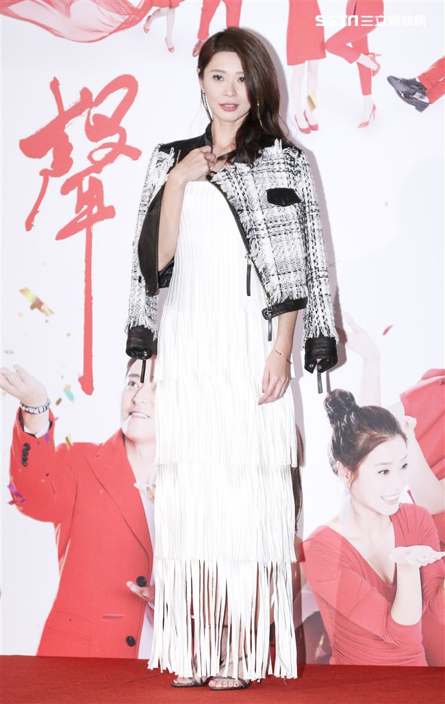 三立新八點台劇「炮仔聲」首映會，李燕。（記者林士傑/攝影）