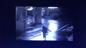 新北市，淡水，夜歸女，電擊，受傷，翻攝畫面