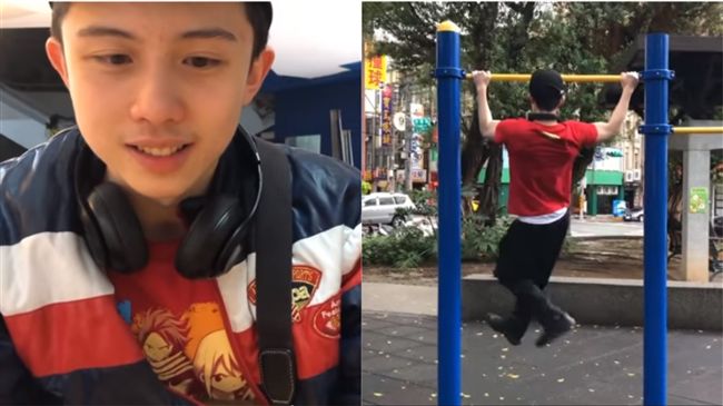 孫安佐大秀單槓舞　網力推百萬網紅