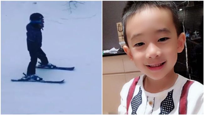 第一次就上手！小小春滑雪英姿網大驚