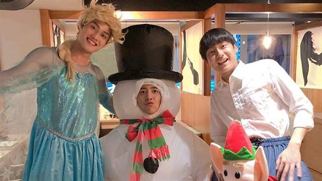 蔡凡熙扮雪寶迎耶誕　送這禮超寵粉❤