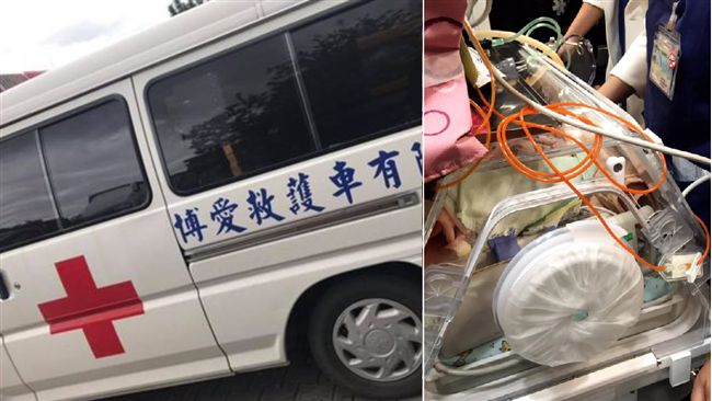 8百克早產嬰抵台大　母：小孩自己救