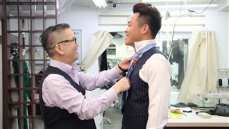 日職／王柏融穿的西裝　這間店訂做的