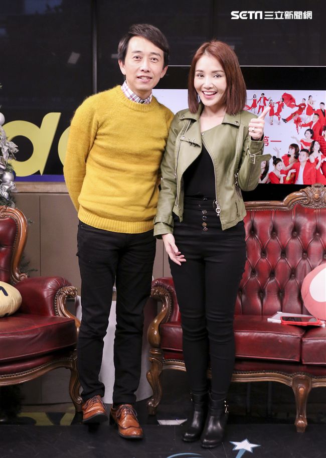 三立炮仔聲陳子玄安安大明星。（記者林士傑/攝影）