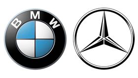 BENZ & BMW(圖/翻攝網路)