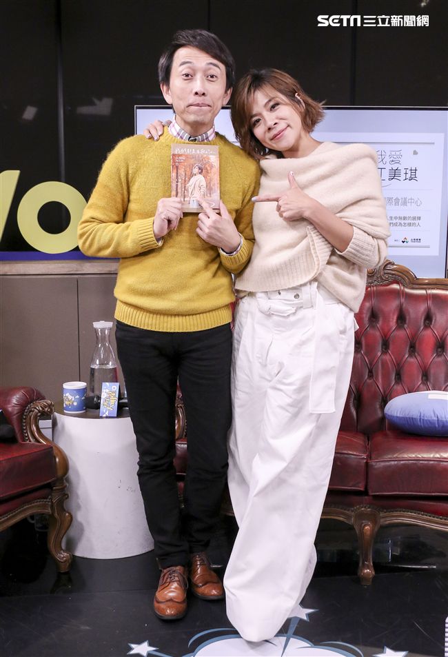 江美琪安安大明星。（記者林士傑/攝影）