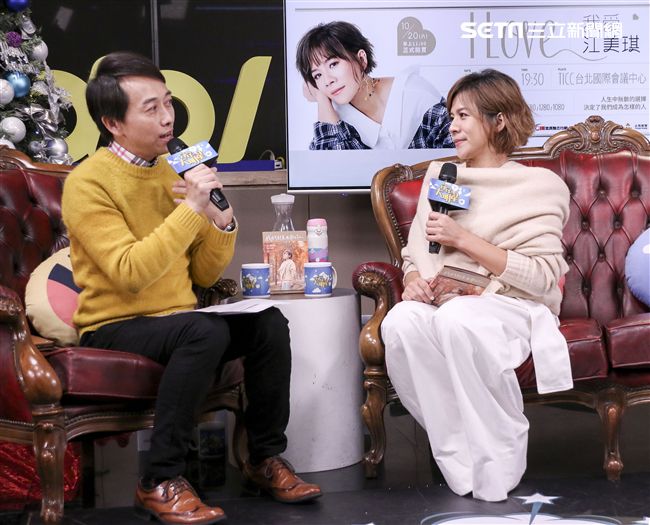 江美琪安安大明星。（記者林士傑/攝影）