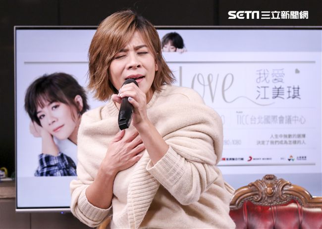 江美琪安安大明星。（記者林士傑/攝影）