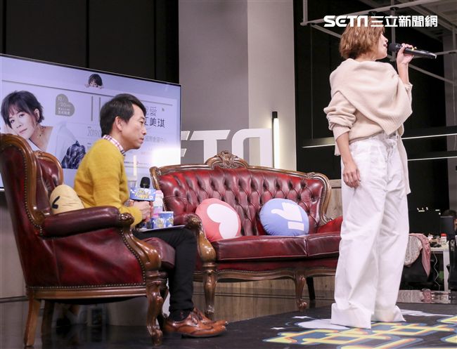 江美琪安安大明星。（記者林士傑/攝影）