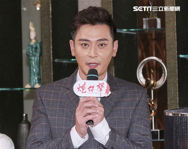 炮仔聲首播開紅盤，陳冠霖出席祝賀。（記者林士傑/攝影）