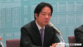 行政院長賴清德年終記者會。（圖／記者盧素梅攝）