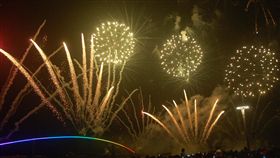 2019澎湖花火節　觀音亭登場（1）2019澎湖國際海上花火節將於4月18日至6月24日止，22場次將全部在馬公觀音亭園區施放，不再前往其他五鄉施放，也不加場。（資料照片）中央社  107年12月27日