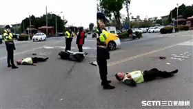 苗栗縣議員助理酒駕／翻攝畫面