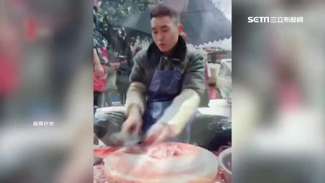 30秒殺一條魚　「殺魚哥」直播爆紅