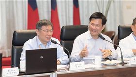 柯文哲、林佳龍／翻攝自林佳龍臉書