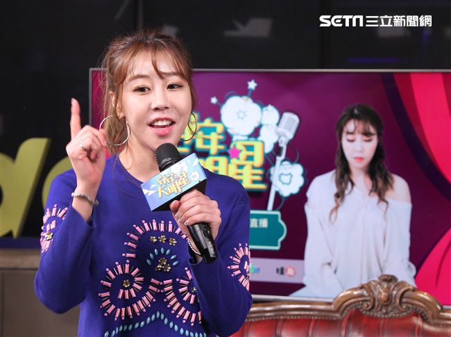 韓星黃仁善安安大明星。（記者邱榮吉/攝影）