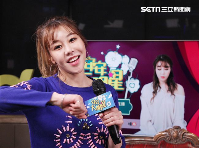 韓星黃仁善安安大明星。（記者邱榮吉/攝影）