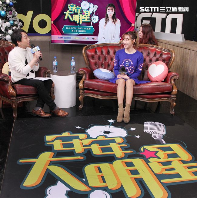 韓星黃仁善安安大明星。（記者邱榮吉/攝影）