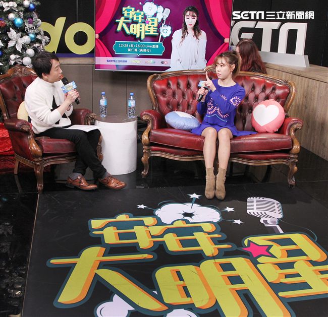 韓星黃仁善安安大明星。（記者邱榮吉/攝影）