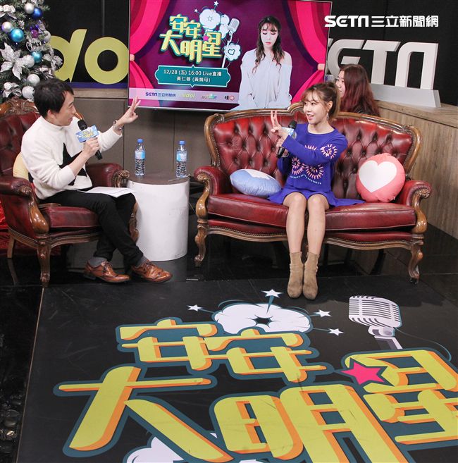 韓星黃仁善安安大明星。（記者邱榮吉/攝影）