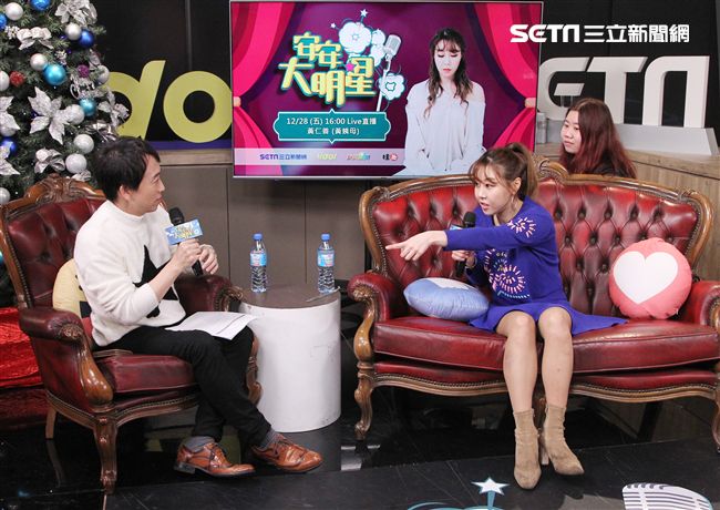 韓星黃仁善安安大明星。（記者邱榮吉/攝影）