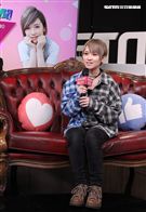 日本AV女優椎名空娛樂星聞直播。（記者邱榮吉/攝影）