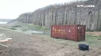 擺貨櫃煞風景！澎湖玄武岩「他家的」