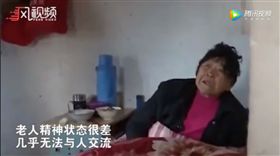 影／讓86歲老母親睡在豬圈　男：裡面很好、很乾淨
圖／翻攝自騰訊
https://v.qq.com/x/page/t08182q942o.html