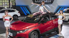 高雄新車大展LUXGEN Girls熱力演出。（圖／LUXGEN提供）