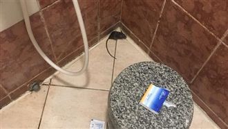 摩鐵開房驚見老鼠　櫃檯：關廁所就好