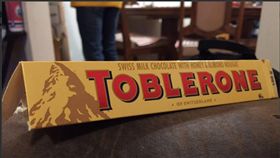 Toblerone　瑞士三角巧克力　翻攝推特