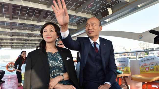 韓國瑜跨年晚會放閃　將偕妻唱這首歌