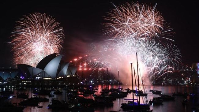 全球迎跨年　雪梨創紀錄煙火秀揭序幕