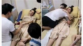 ▲泰國小伙在病房中與病重女友完成婚禮（圖／翻攝自泰國網臉書）