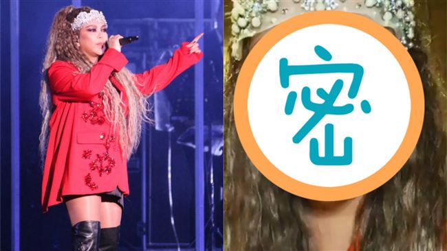 阿妹淋雨唱1小時！下台秀超驚人妝容