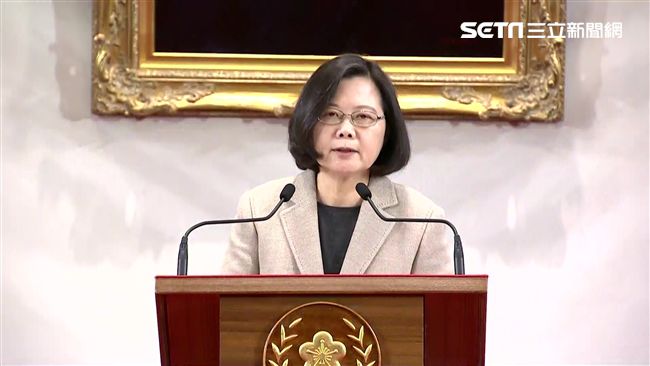 守護台灣安全　蔡英文：設三道防護網