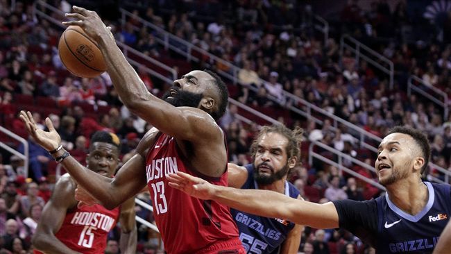 NBA／大鬍子大三元之夜　大殺四方