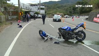 元旦騎重機成忌日　包商身後留4小孩