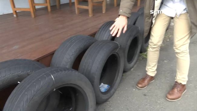 台3線這段車禍多　居民想盡奇招防撞