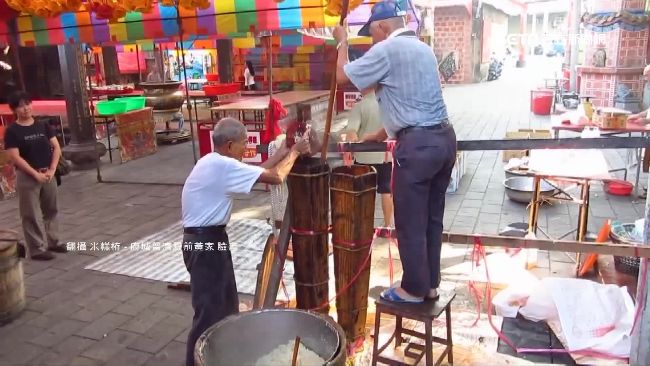 獨／廟建醮活動結束　百年米糕栫失竊