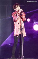 2019臺北市政府跨年晚會演唱嘉賓小樂吳思賢。（記者林士傑/攝影）