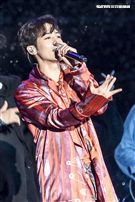 2019臺北市政府跨年晚會演唱嘉賓小樂吳思賢。（記者林士傑/攝影）