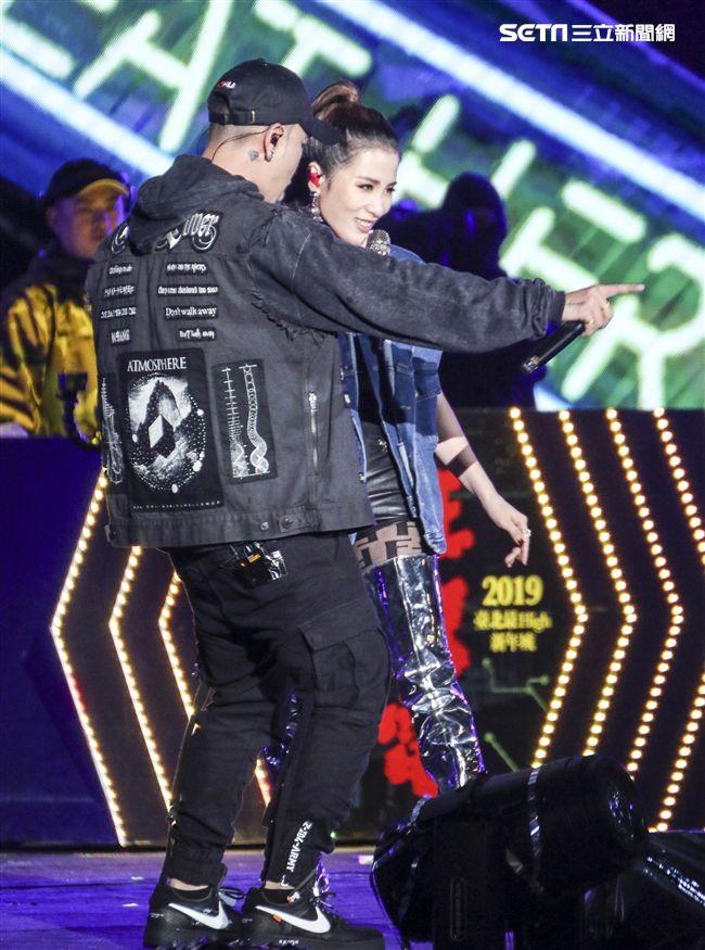 2019臺北市政府跨年晚會頑童MJ116。（記者林士傑/攝影）