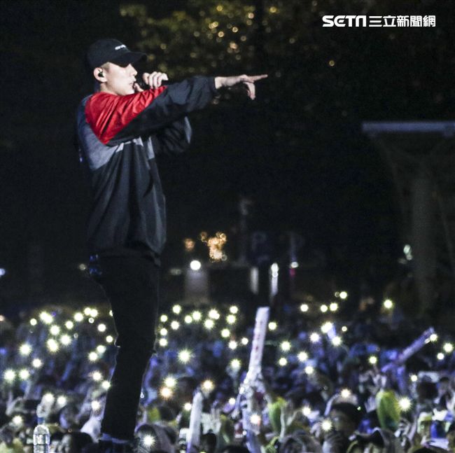 2019臺北市政府跨年晚會頑童MJ116。（記者林士傑/攝影）