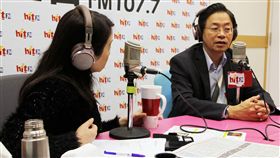 前行政院長張善政2日接受廣播節目《蔻蔻早餐》專訪。（圖／Hit Fm《周玉蔻嗆新聞》製作單位提供）