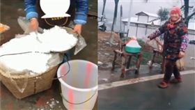 中國成都,賣雪,商機,微博　（圖／微博）