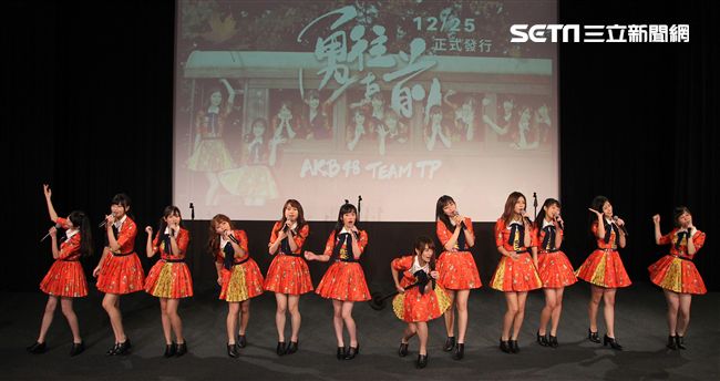 台灣女子團體AKB48 Team TP安安大明星。（記者邱榮吉/攝影）