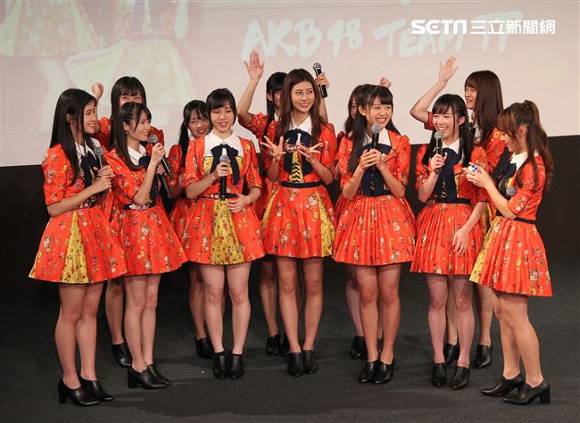 台灣女子團體AKB48 Team TP安安大明星。（記者邱榮吉/攝影）